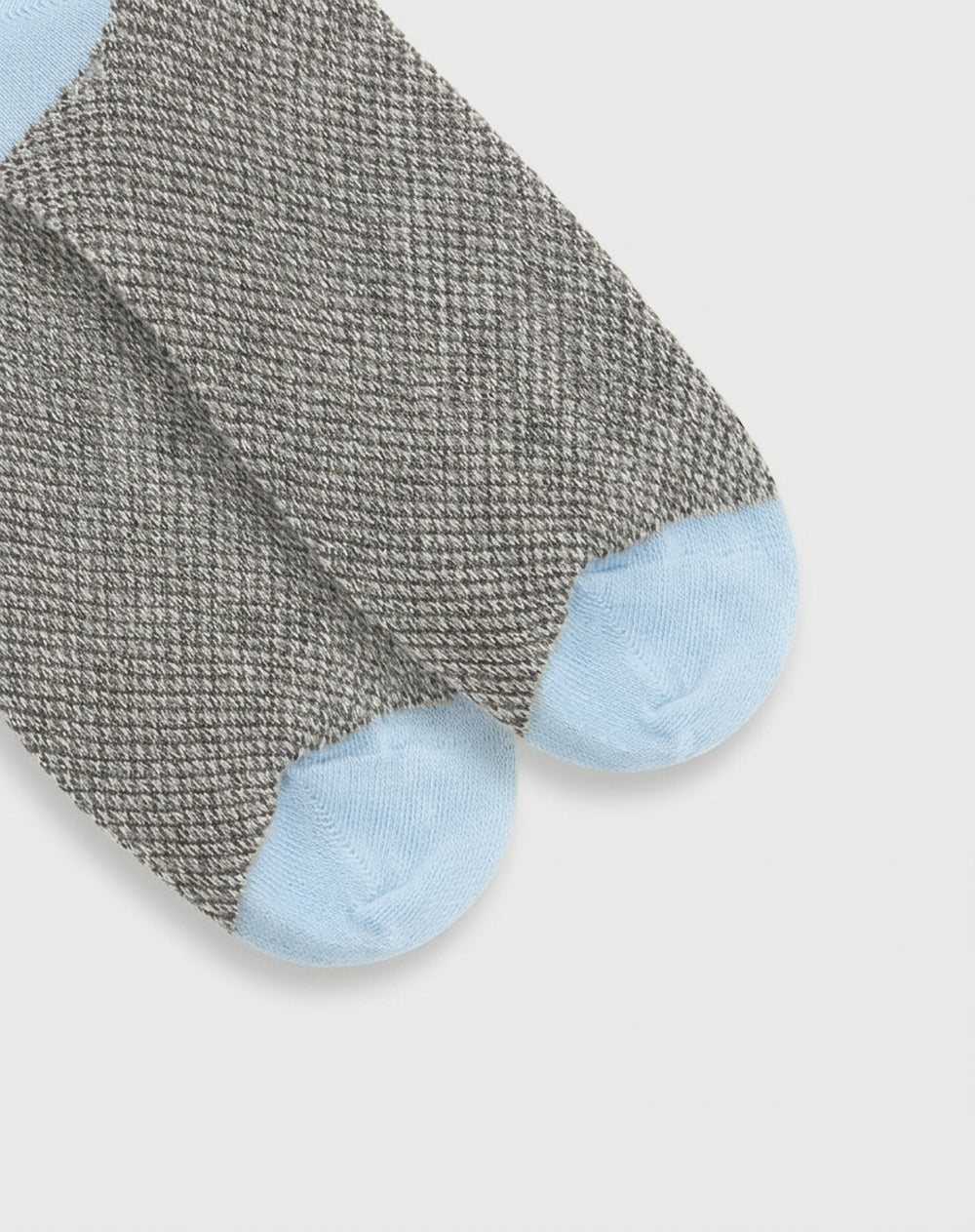 Medias casual  largas azules hombre