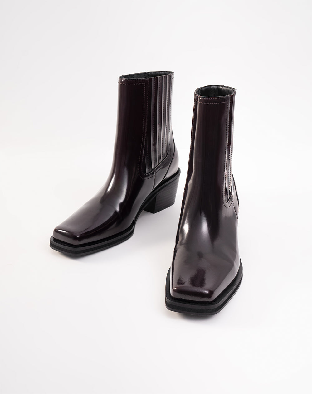 Botas caña baja cafe