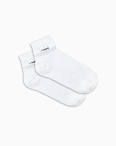 Medias deportivas mujer tobilleras antideslizante blancas