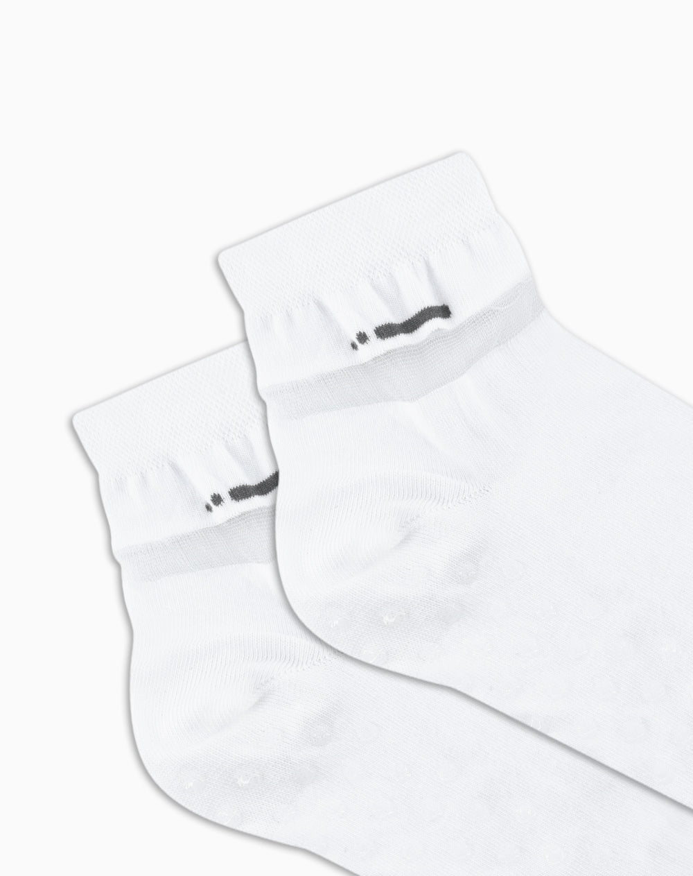Medias deportivas mujer tobilleras antideslizante blancas