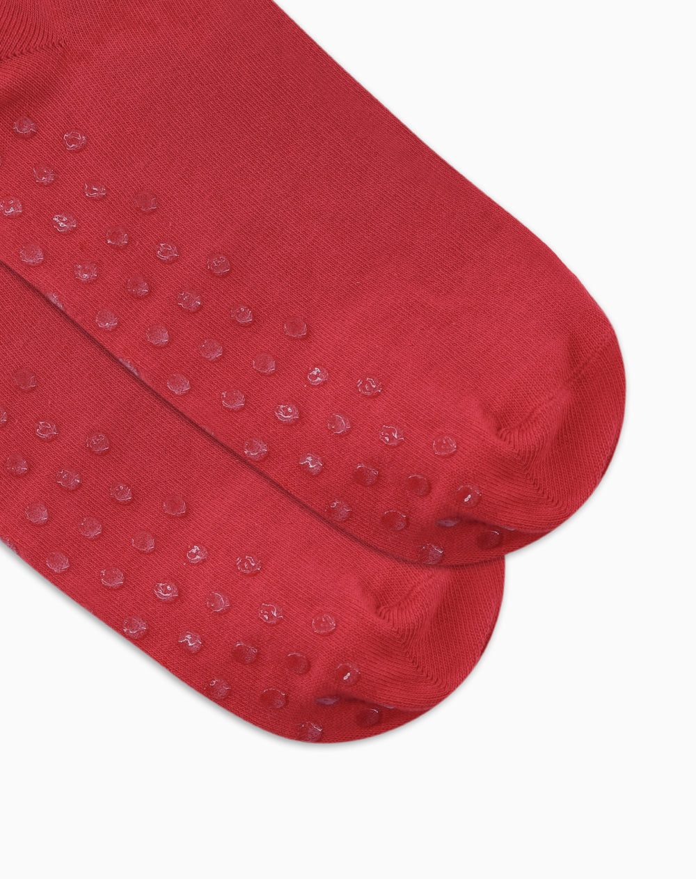 Medias deportivas mujer tobilleras antideslizante rojas