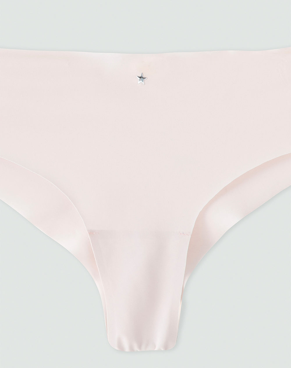 Panty cachetero microfibra invisible rosado