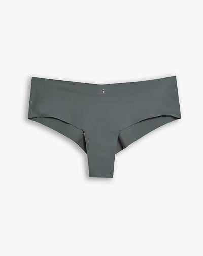 Panty cachetero en punto tiro medio verde