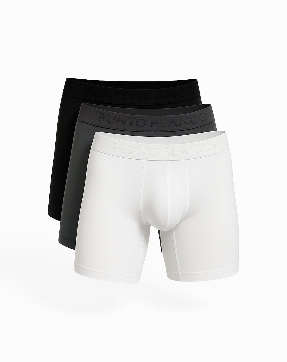 Bóxer deportivo largo microfibra x3unds surtido