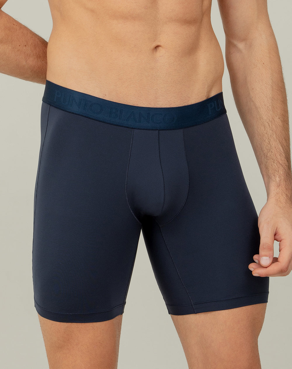 Bóxer deportivo largo microfibra x3unds surtido