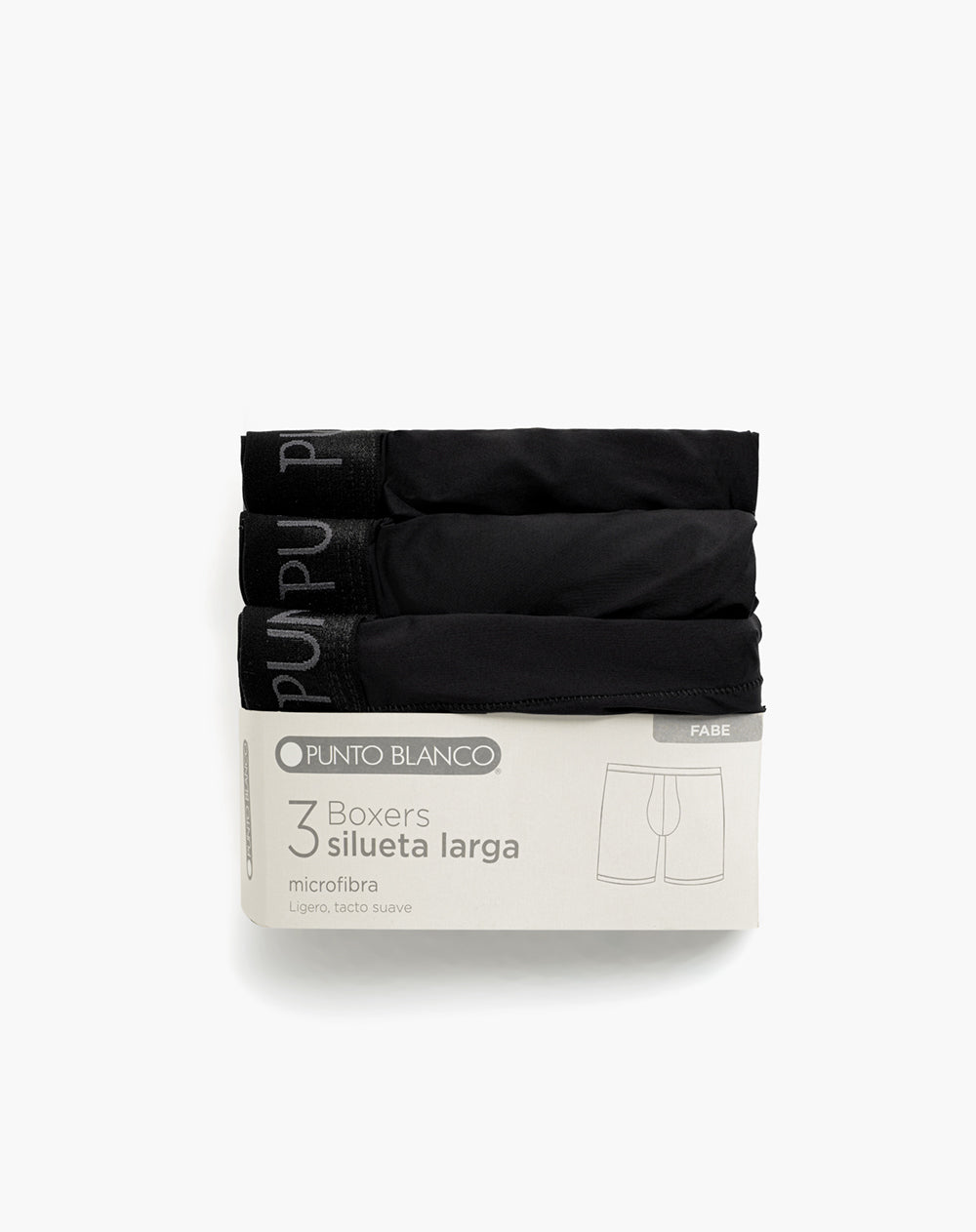 Bóxer deportivo largo microfibra x3unds surtido