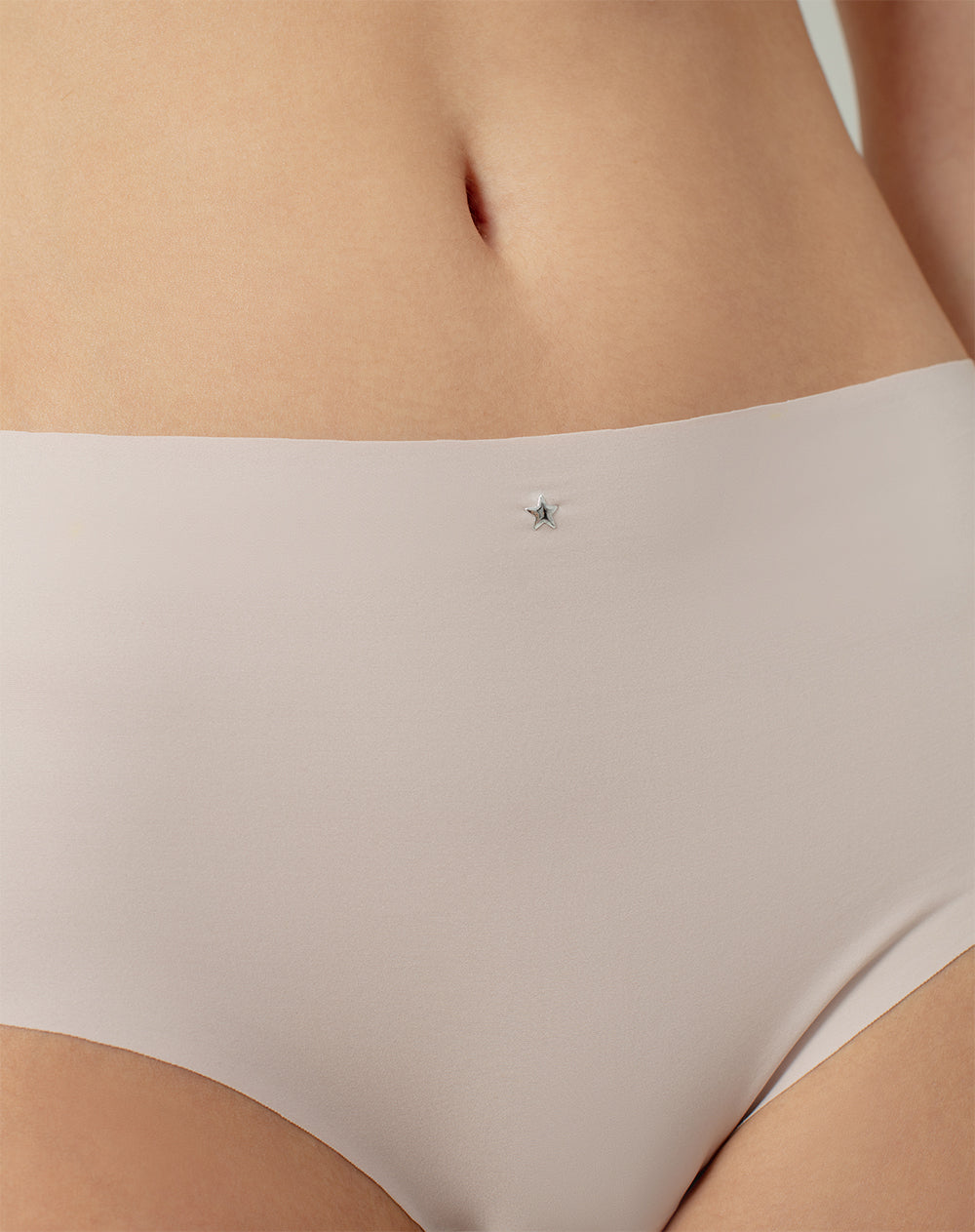 Panty cachetero clásico microfibra invisible palo de rosa