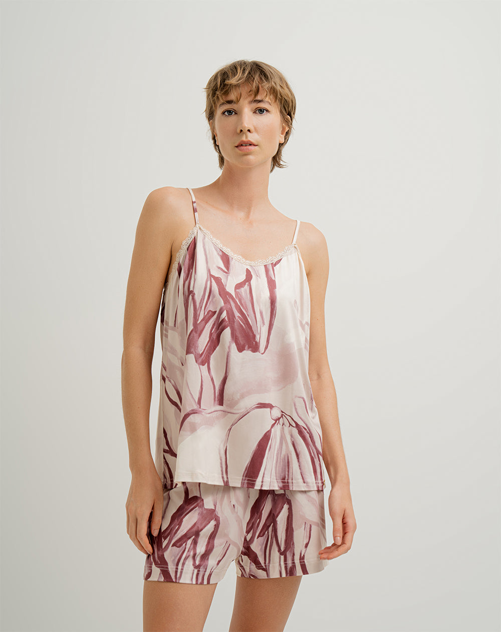 Blusa de pijama mujer habana estampada