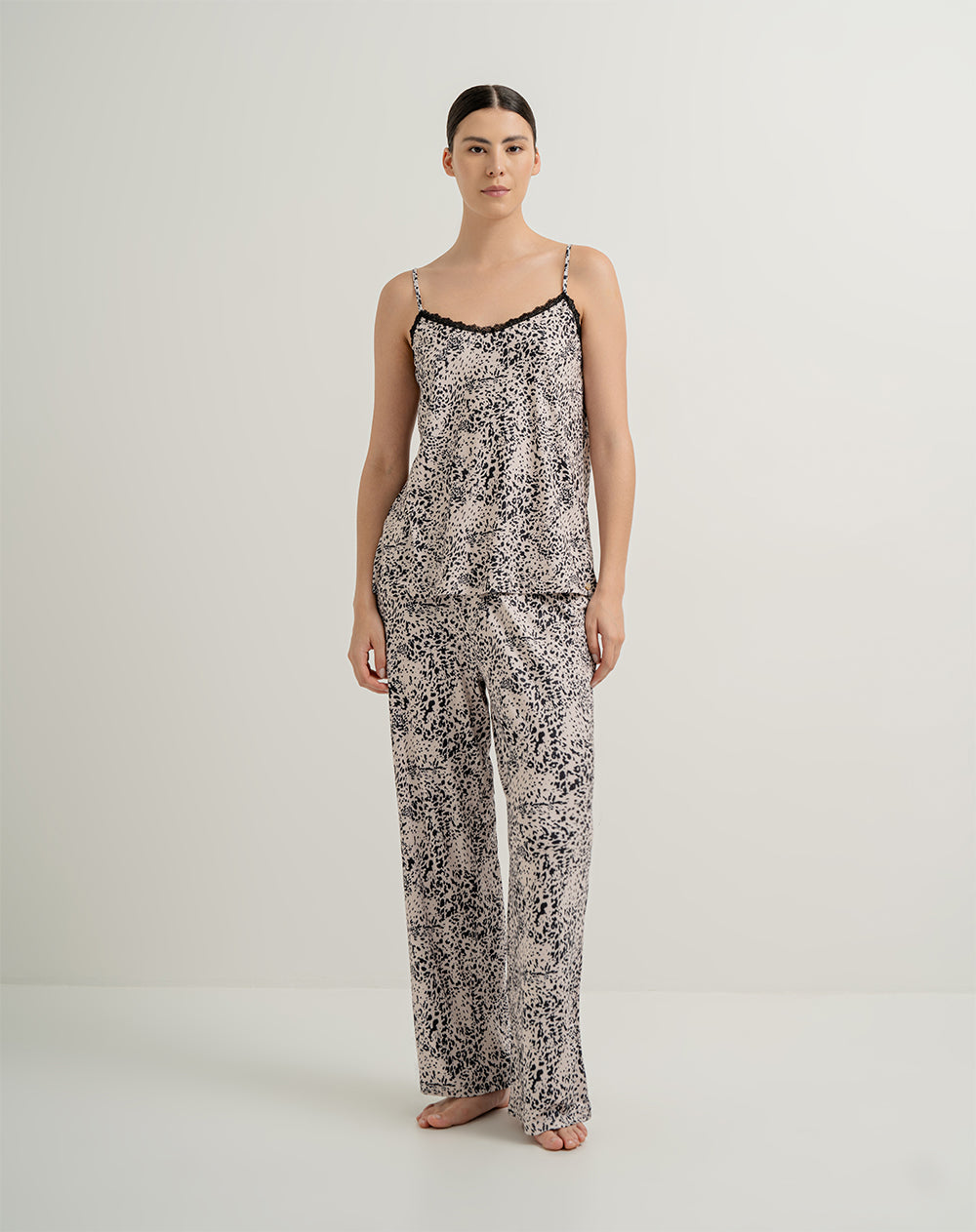 Blusa de pijama mujer habana estampada