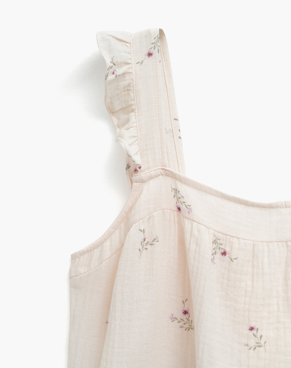 Camiseta relaxed fit tiras avena estampado
