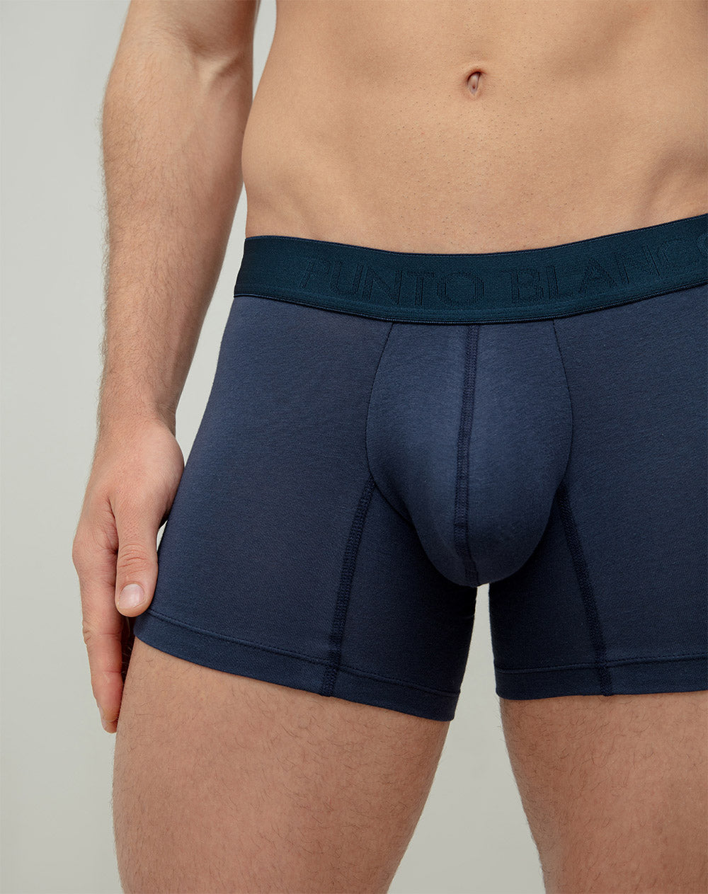 Boxér corto algodón sostenible ajustados x3unds surtidos