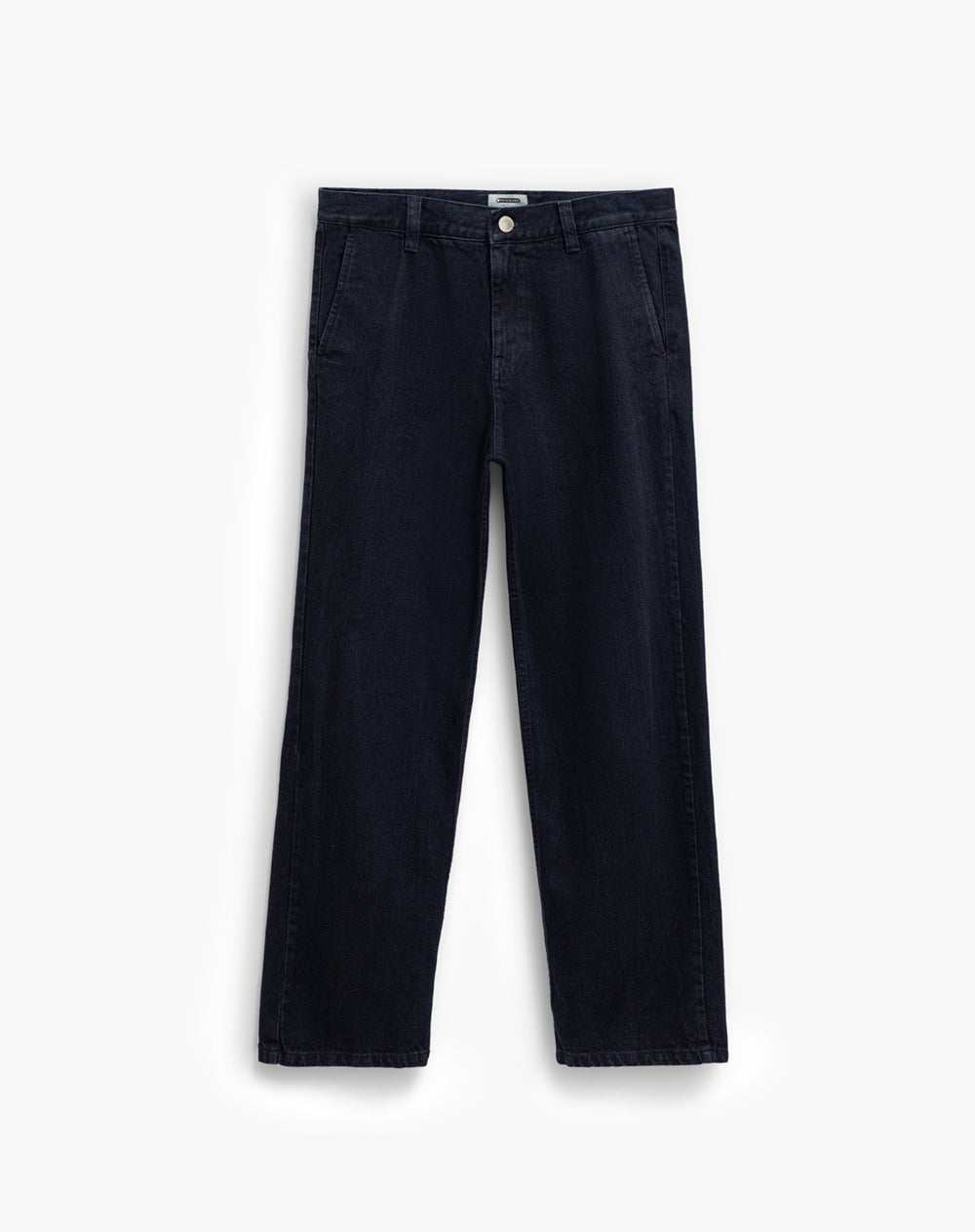Jean regular fit tiro medio indigo oscuro