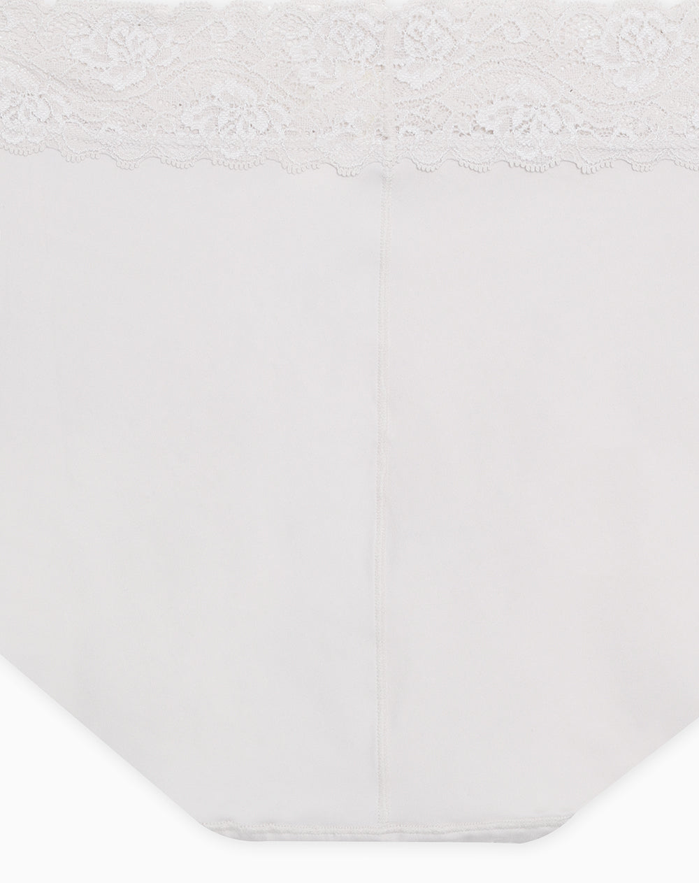 Panty cachetero clásico microfibra más encaje habano