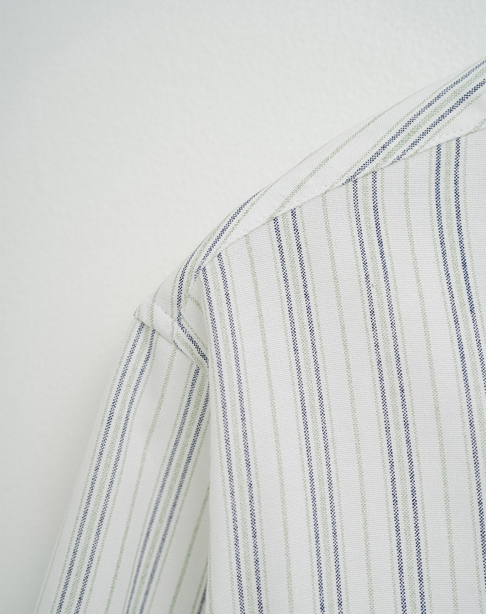 Camisa manga larga regular algodón blanca hombre