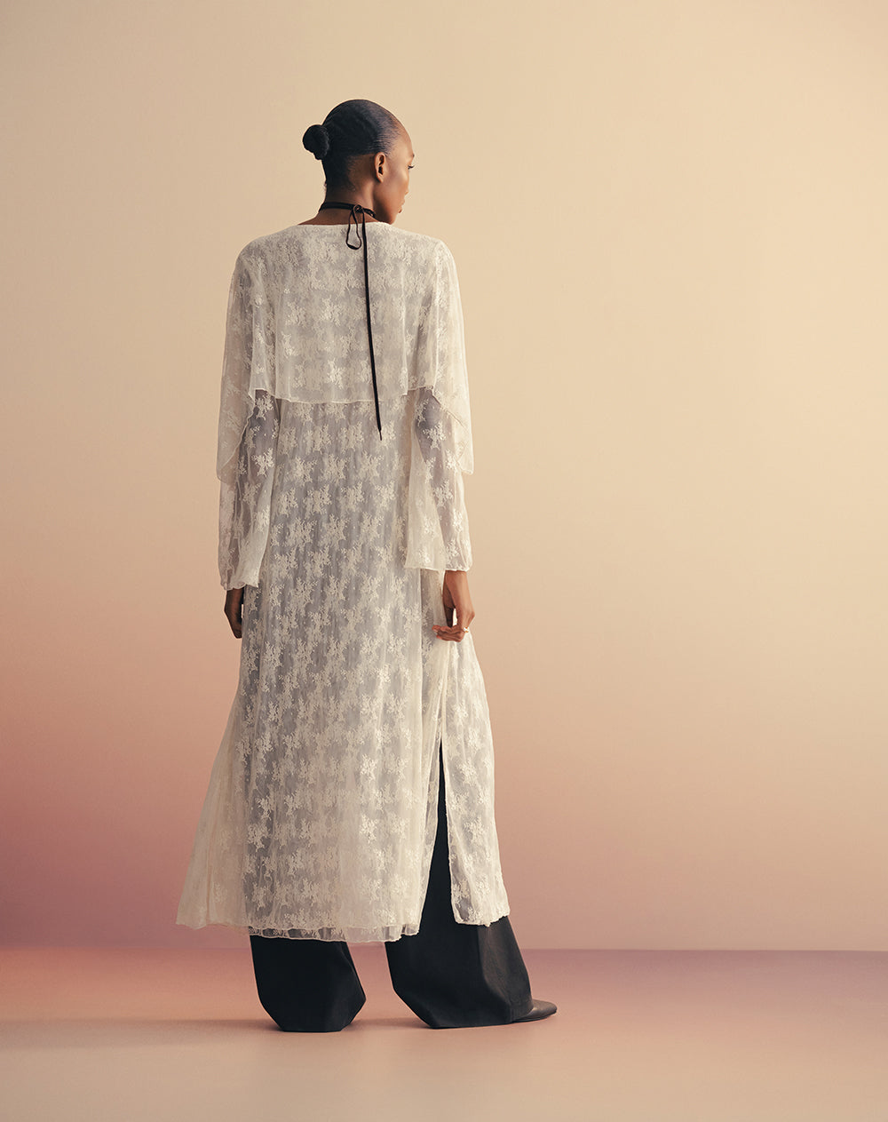 Vestido largo encaje  Ana Beliza