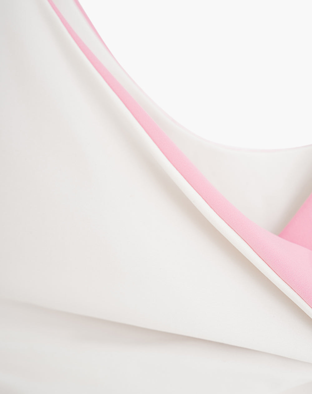 Top tiras anchas soporte medio rosado bloques