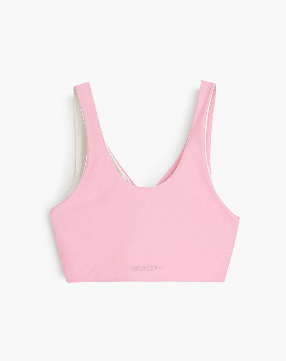 Top deportivo soporte medio multifuncional bicolor