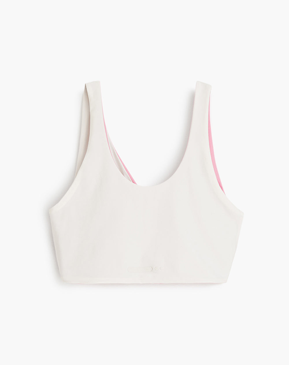 Top deportivo soporte medio multifuncional bicolor