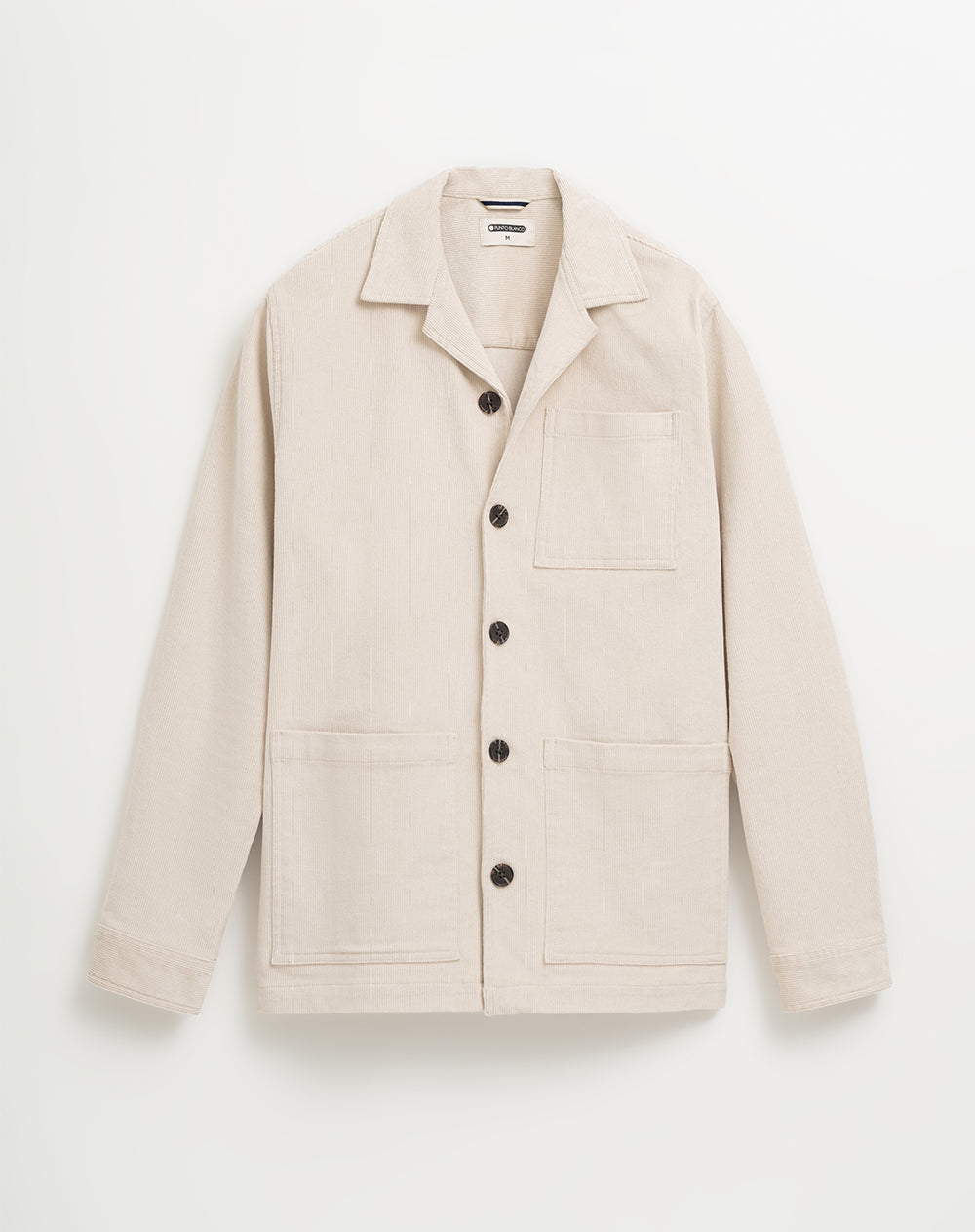 Chaqueta overshirt regular corduroy habana hombre