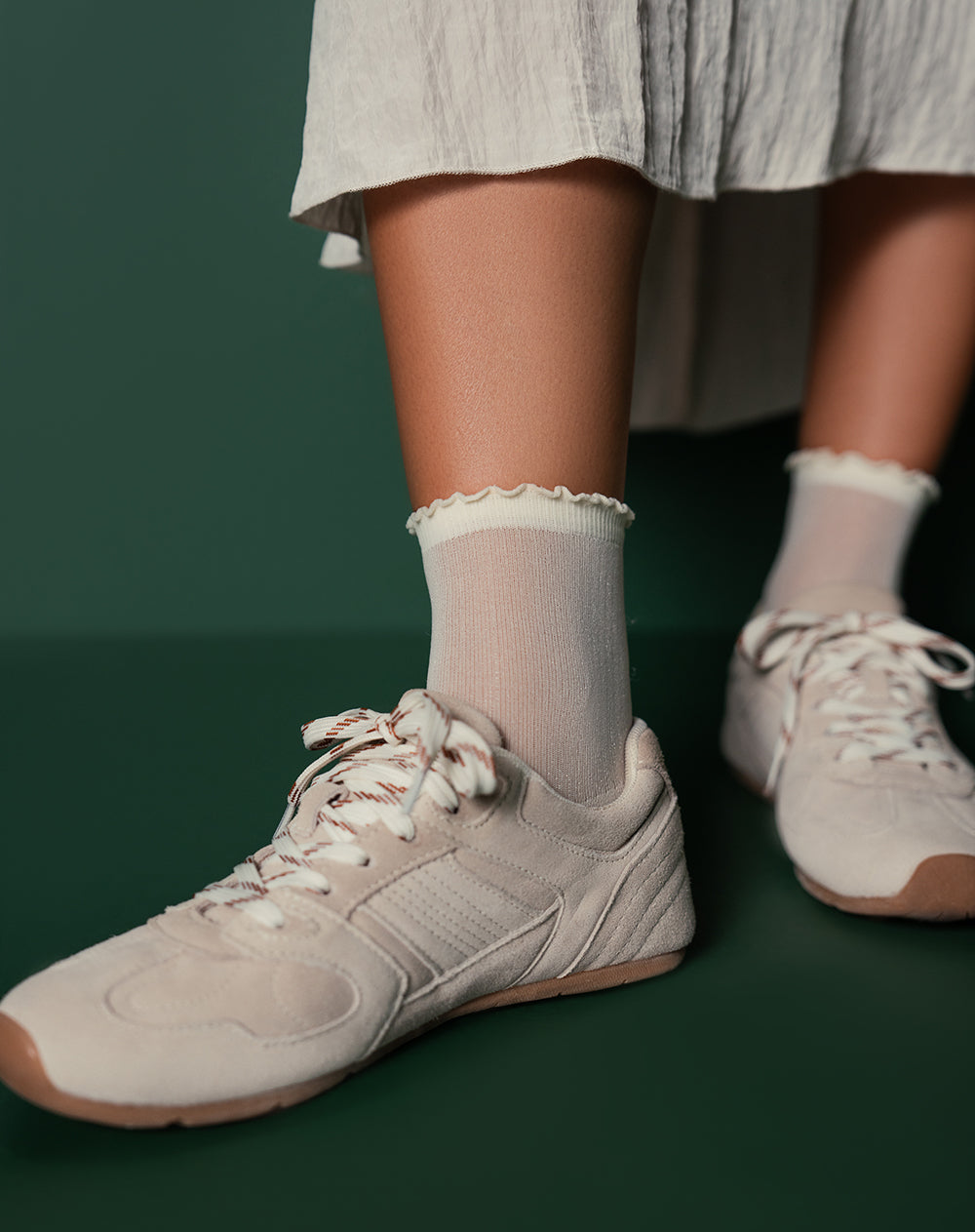 Medias largas habano