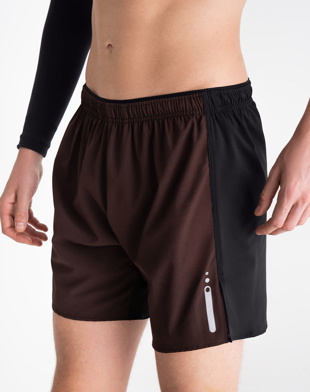 Short pantaloneta negro bloques