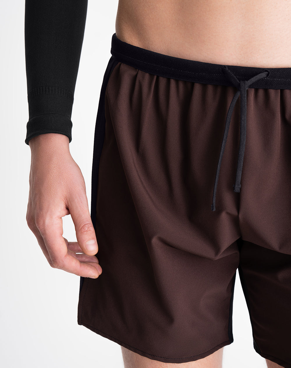 Short pantaloneta negro bloques