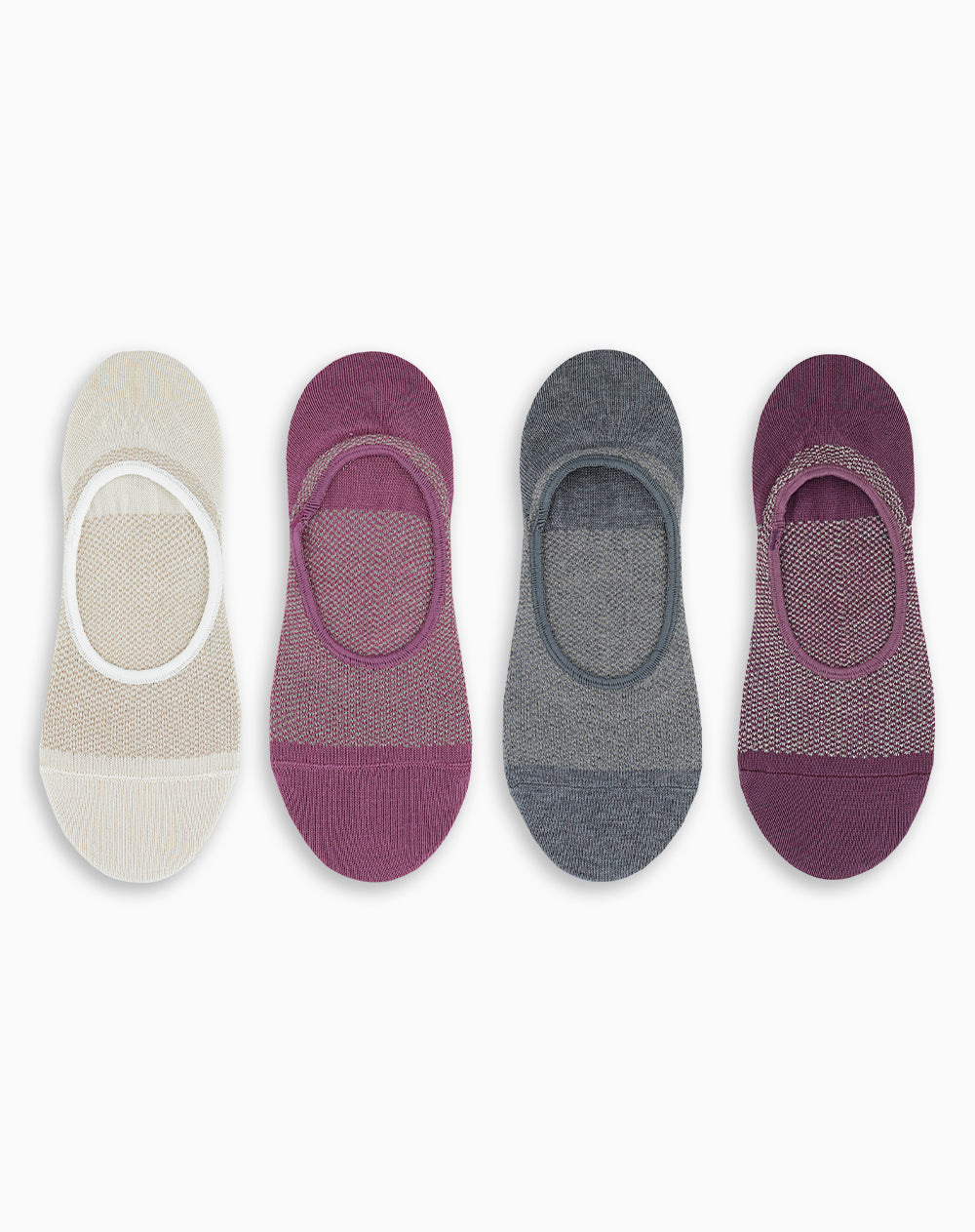 4 pares de medias baletas surtido