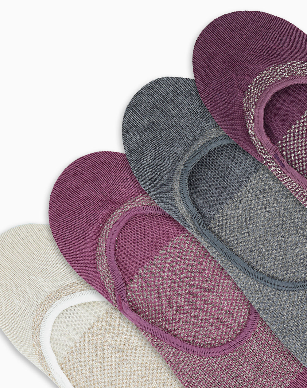 4 pares de medias baletas surtido