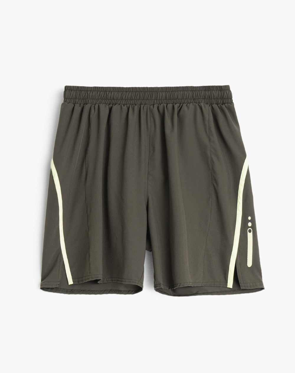 Pantaloneta deportiva secado rápido verde para hombre