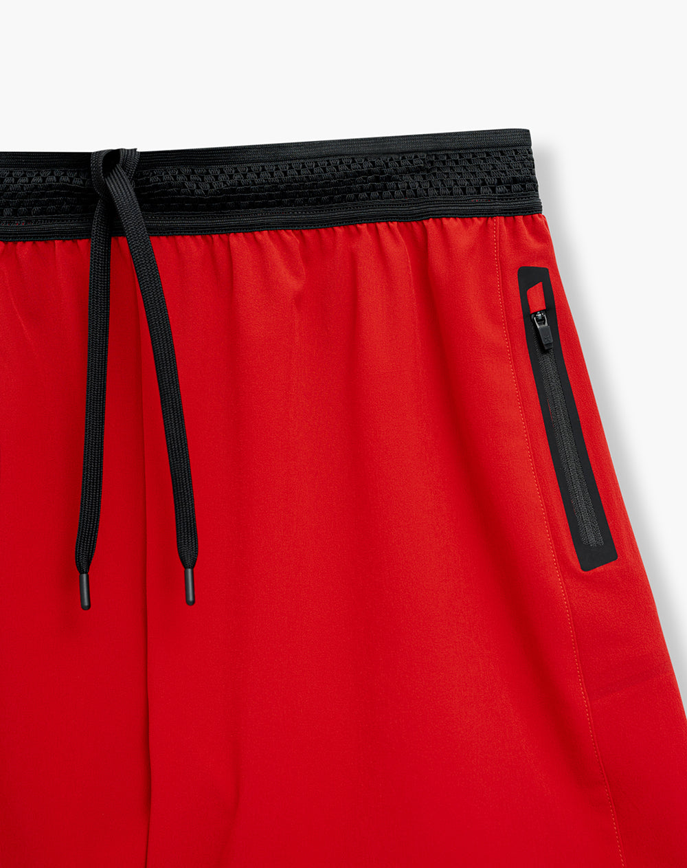 Pantaloneta deportiva secado rápido roja hombre
