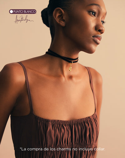 Charms set x6unds baño en oro 18K Ana Beliza