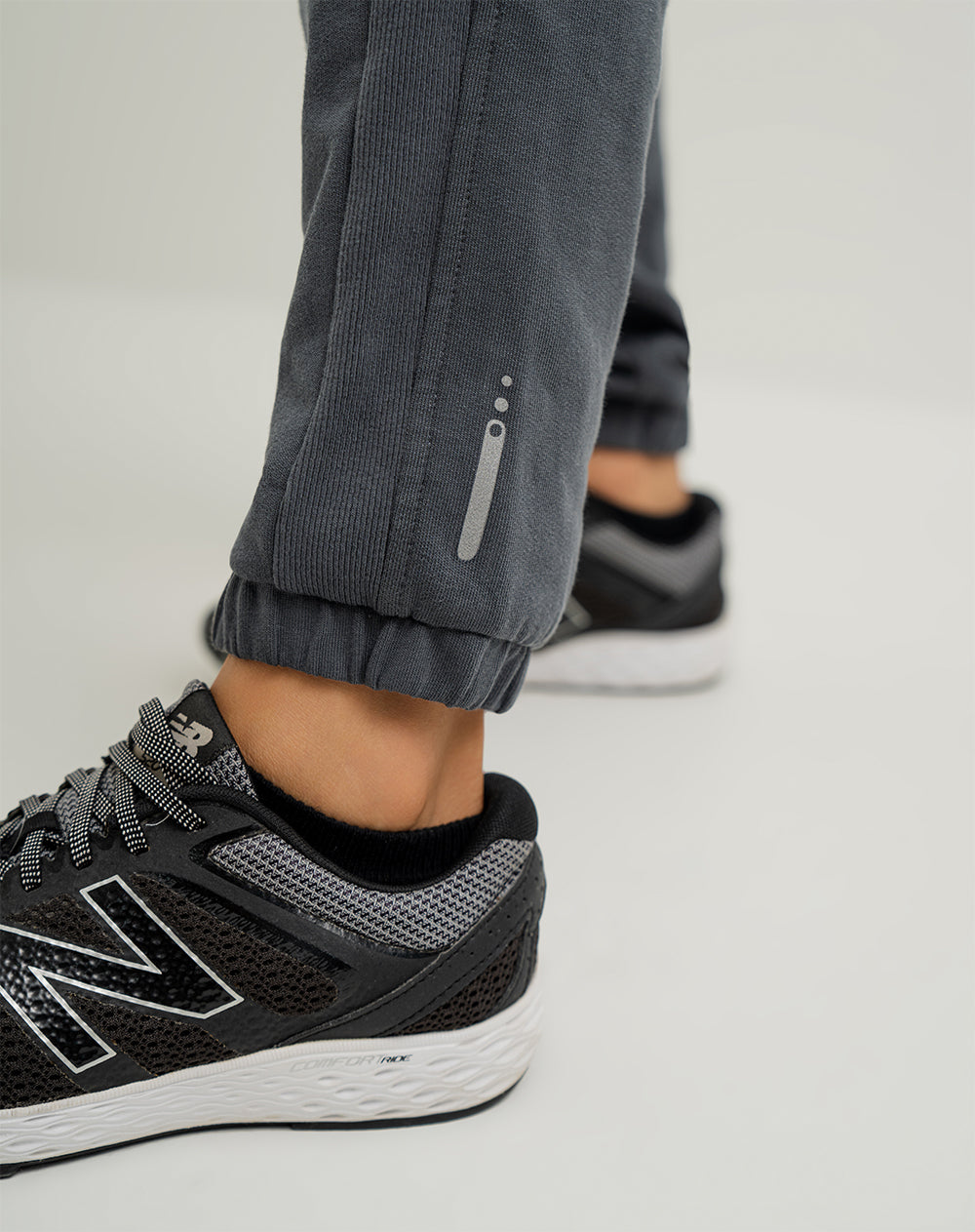 Jogger algodón gris mujer
