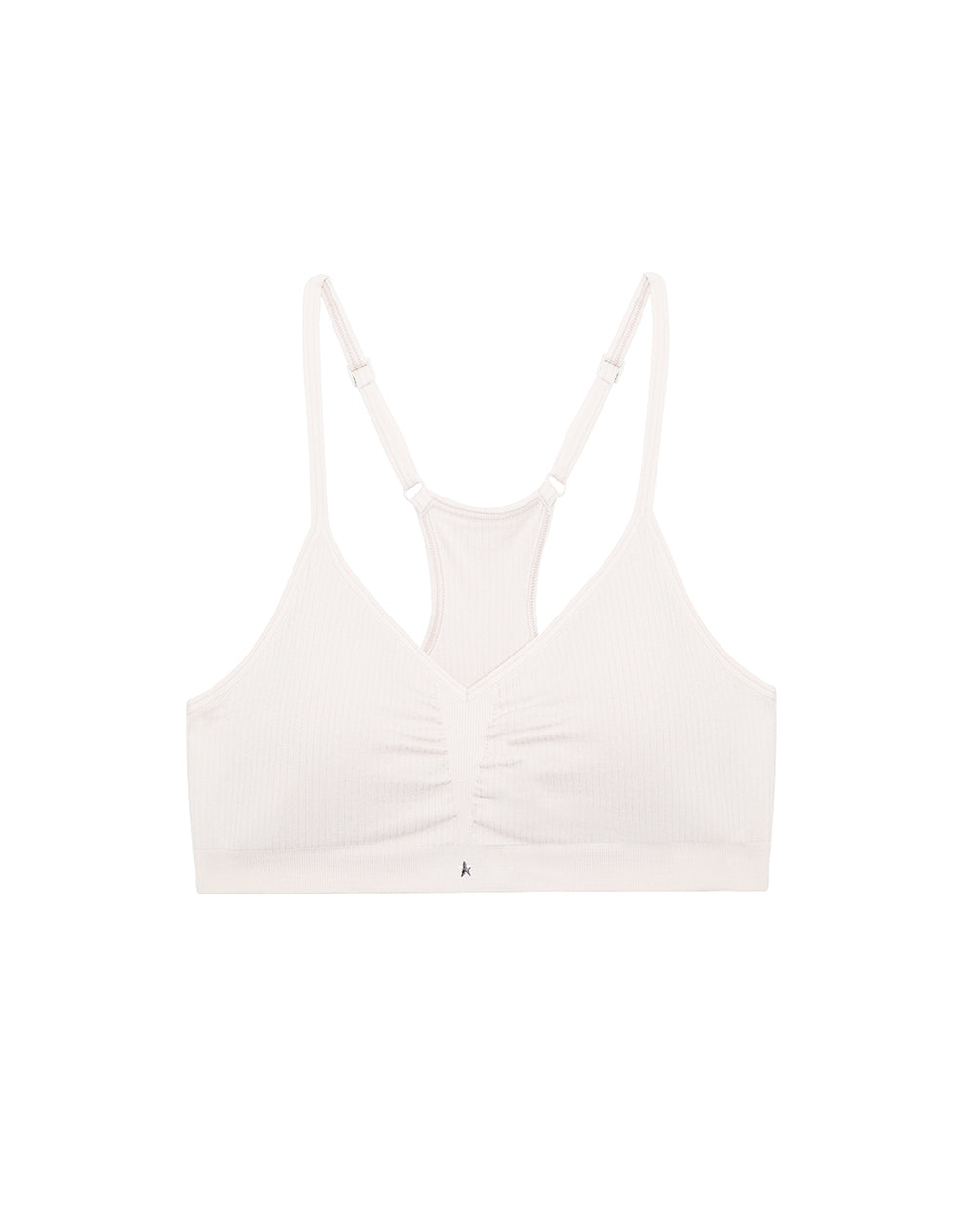 Top soporte medio seamless caqui