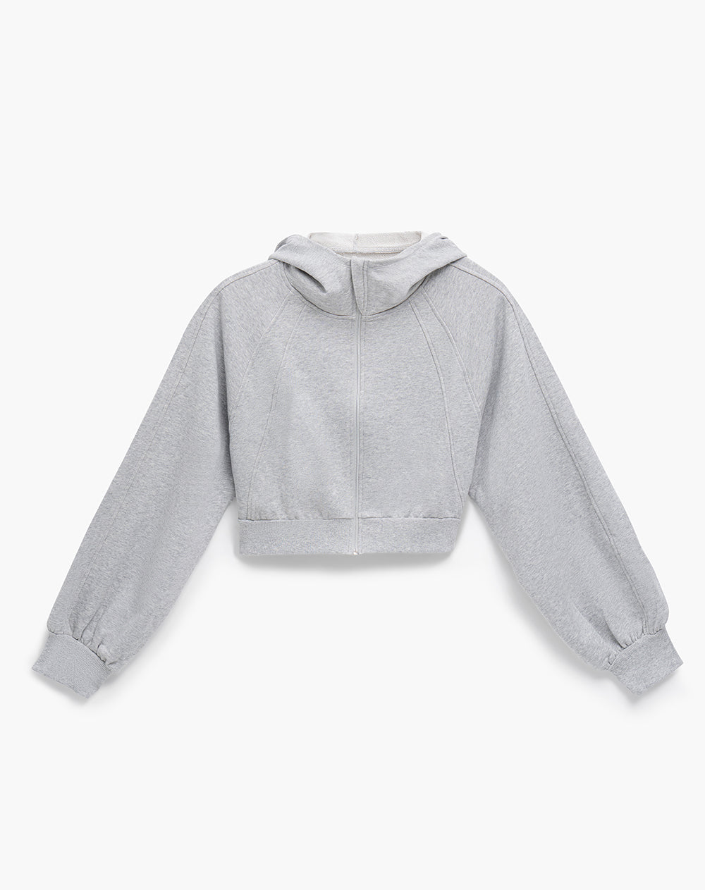 Buzo deportivo oversize gris mujer