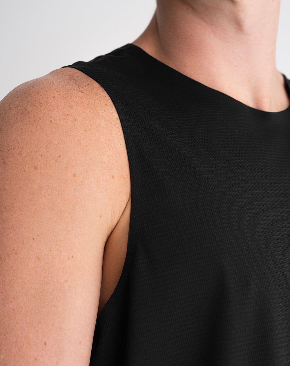 Camiseta regular fit negra