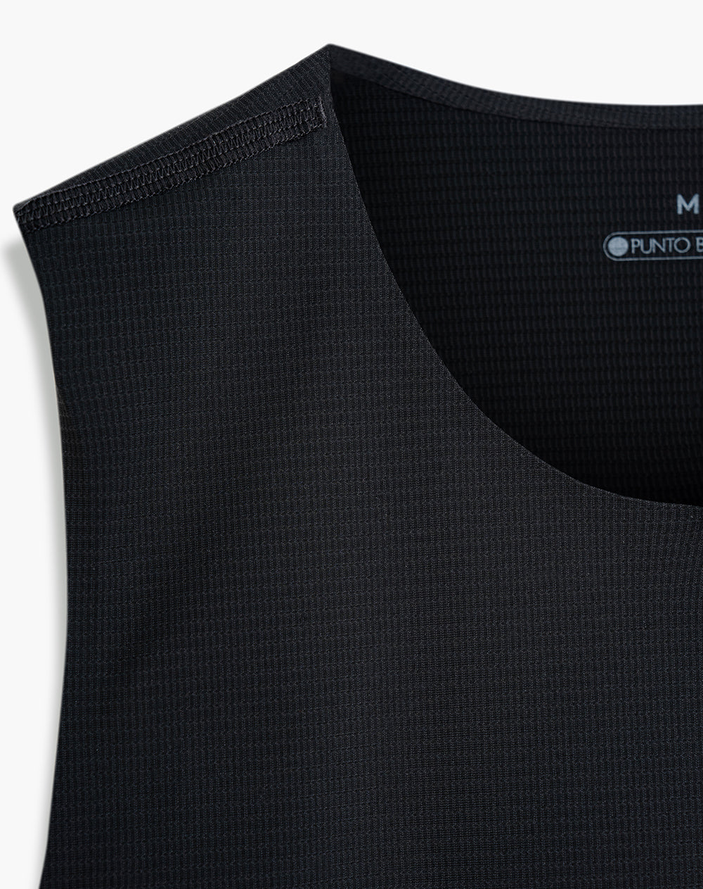 Camiseta regular fit negra