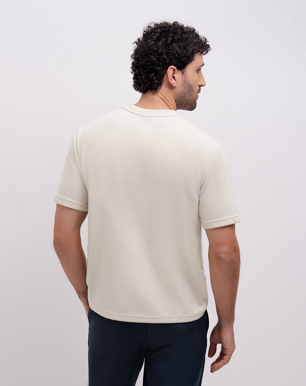 Camiseta regular algodón habana hombre