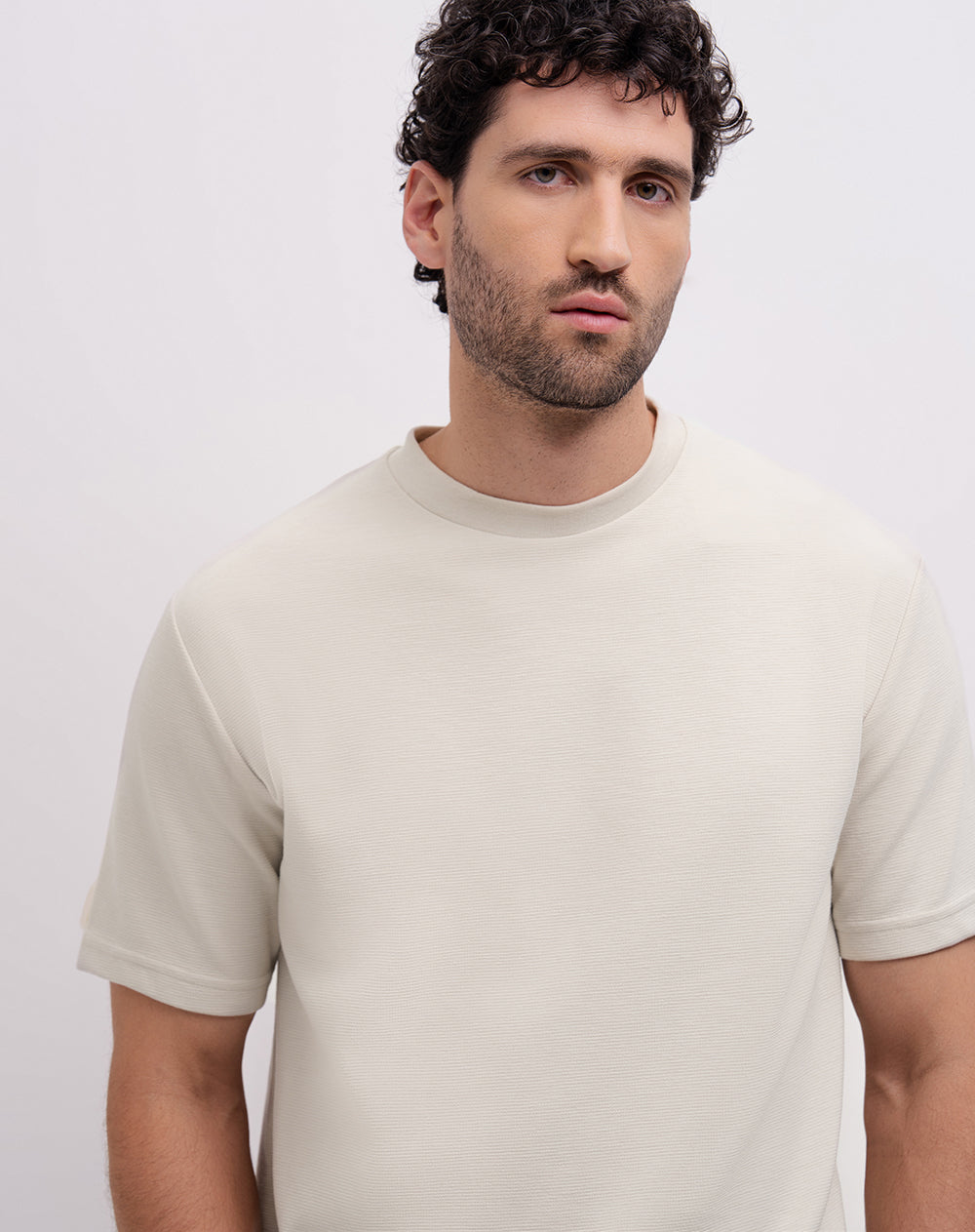 Camiseta regular algodón habana hombre