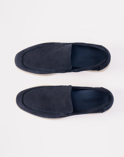 Zapatos oxford azul