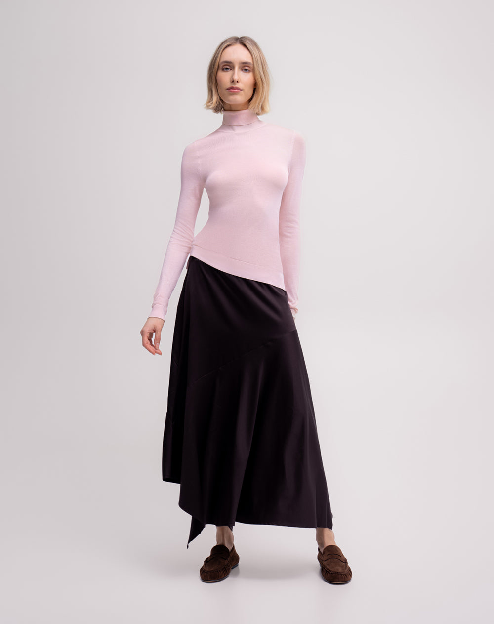 Camisa regular fit sin capucha rosada