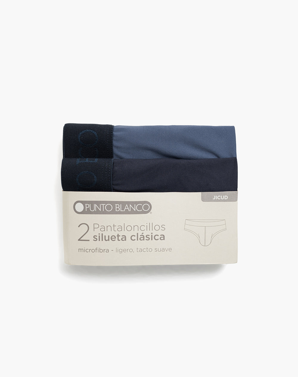 Bóxer brief microfibra panel anatómico x2unds surtido