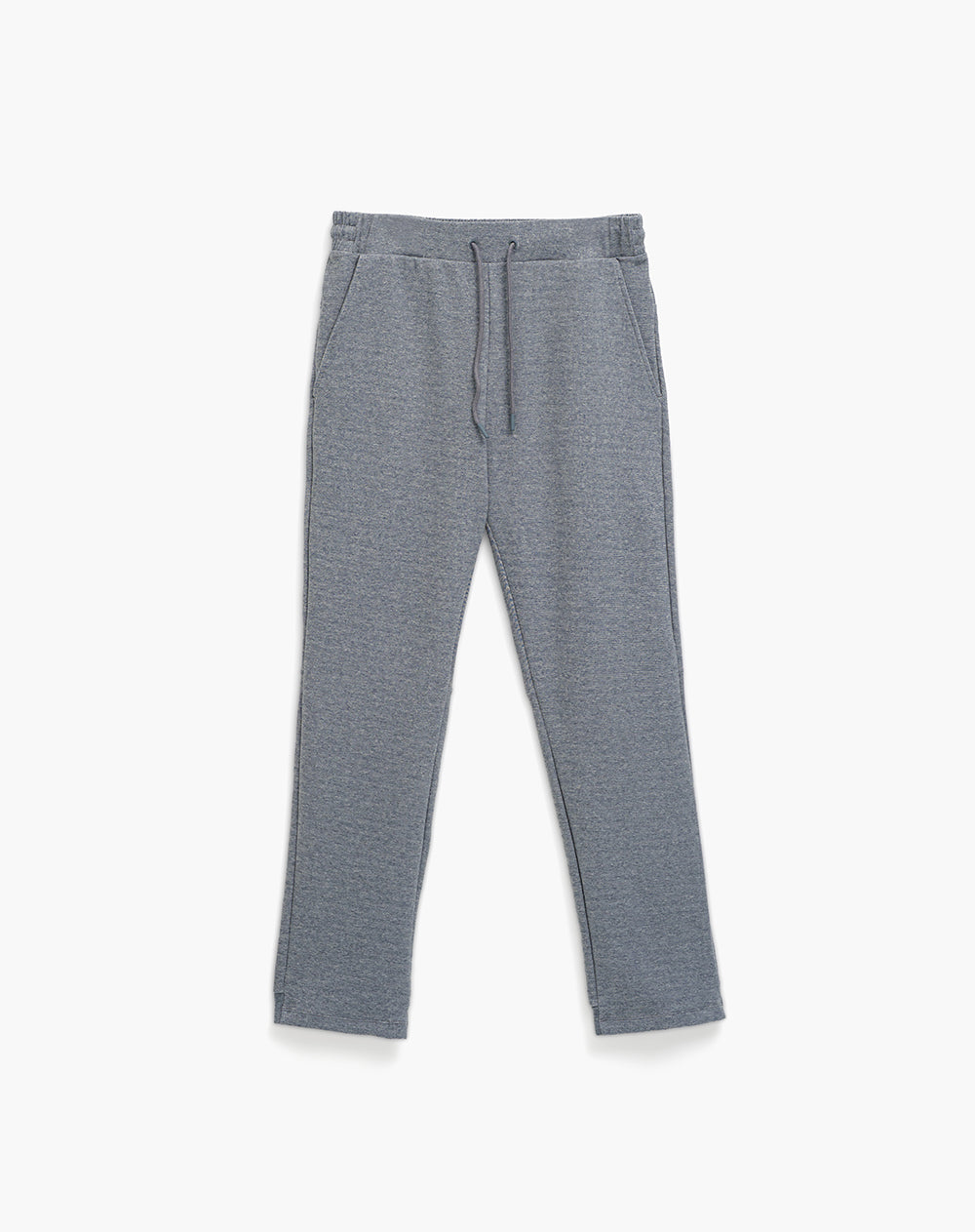Jogger confort regular tacto suave gris hombre