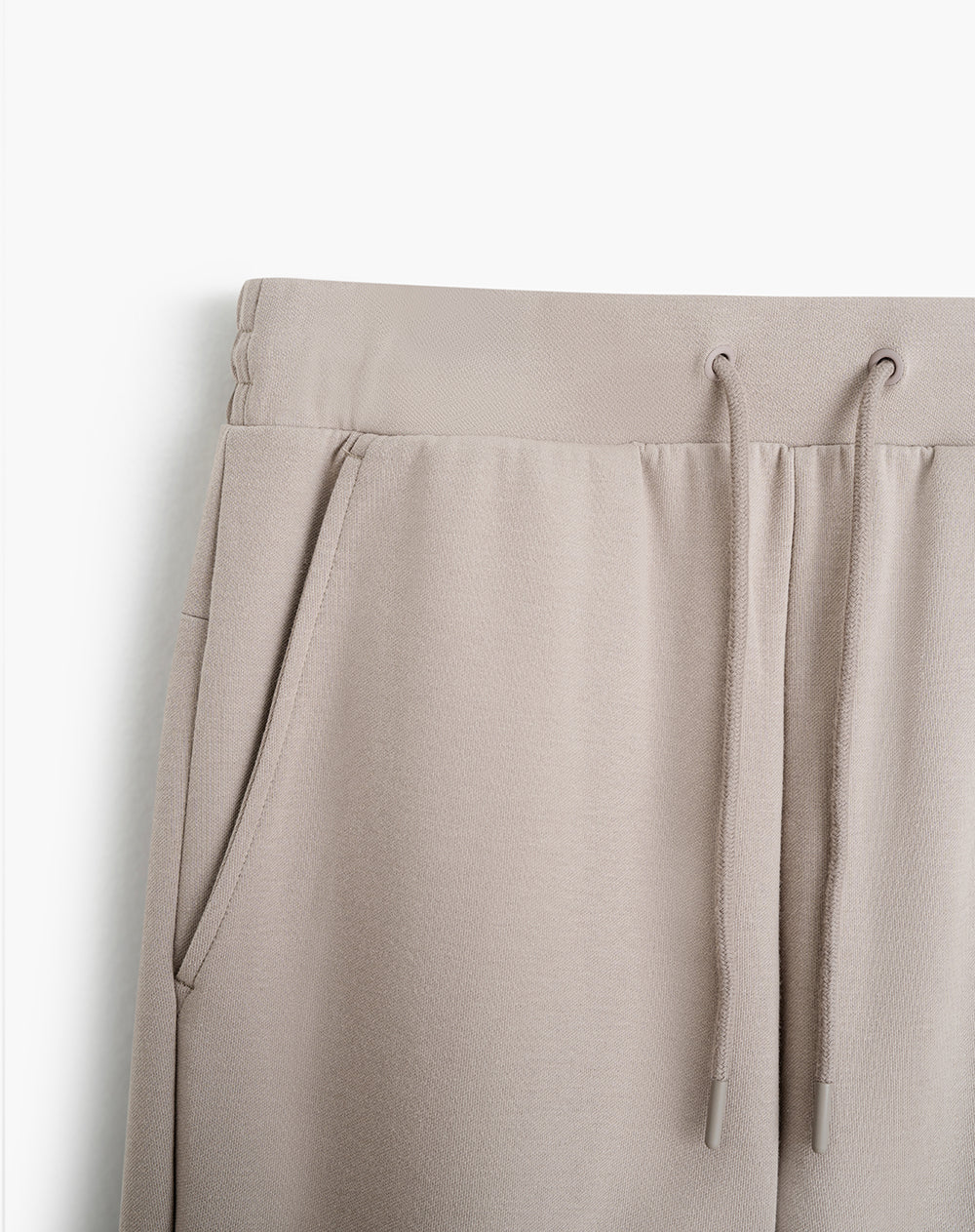 Jogger regular tacto suave taupe hombre