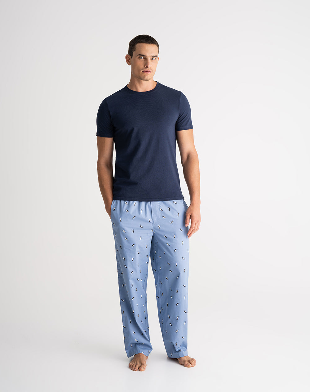 Pijama regular fit manga corta surtida