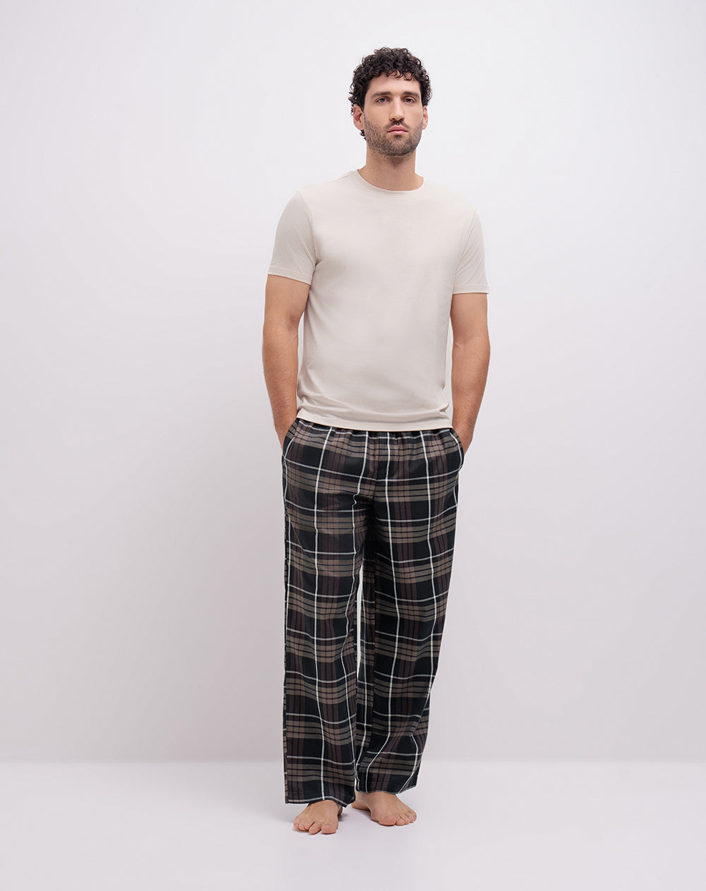 Pijama regular fit manga corta surtida