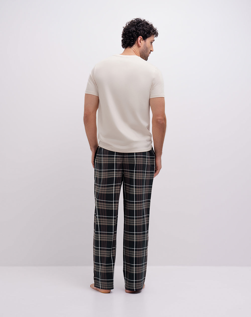 Pijama regular fit manga corta surtida