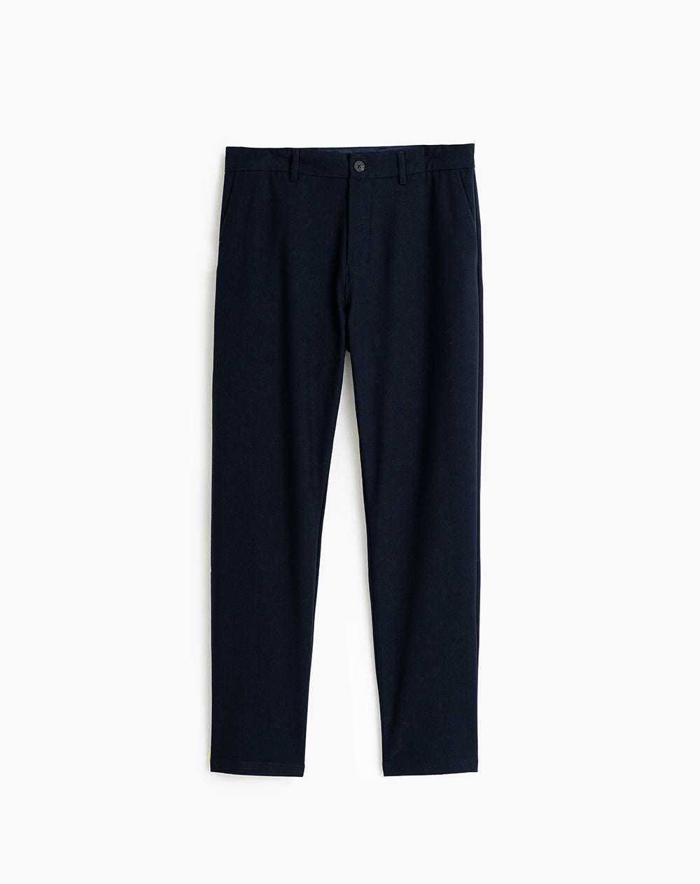 Pantalón recto regular azul hombre