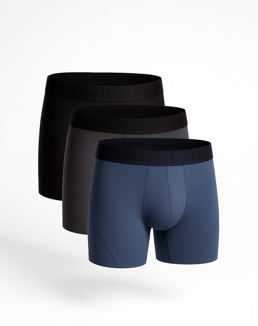 Bóxer deportivo medio microfibra x3unds surtido