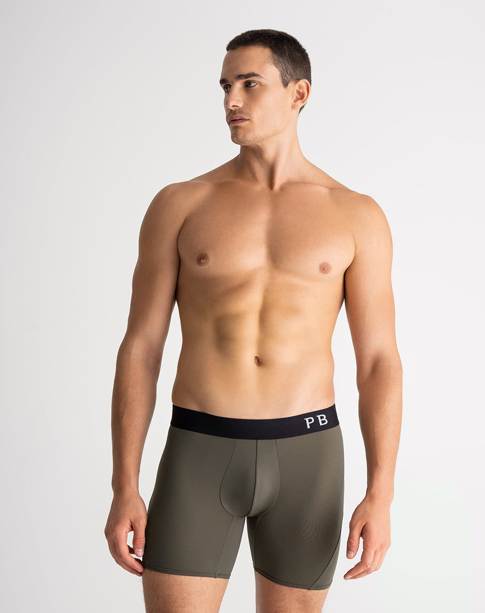 Bóxer deportivo medio microfibra x3und surtido
