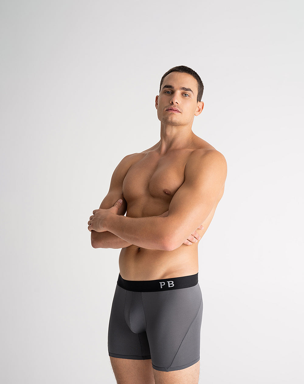 Bóxer deportivo medio microfibra x3und surtido